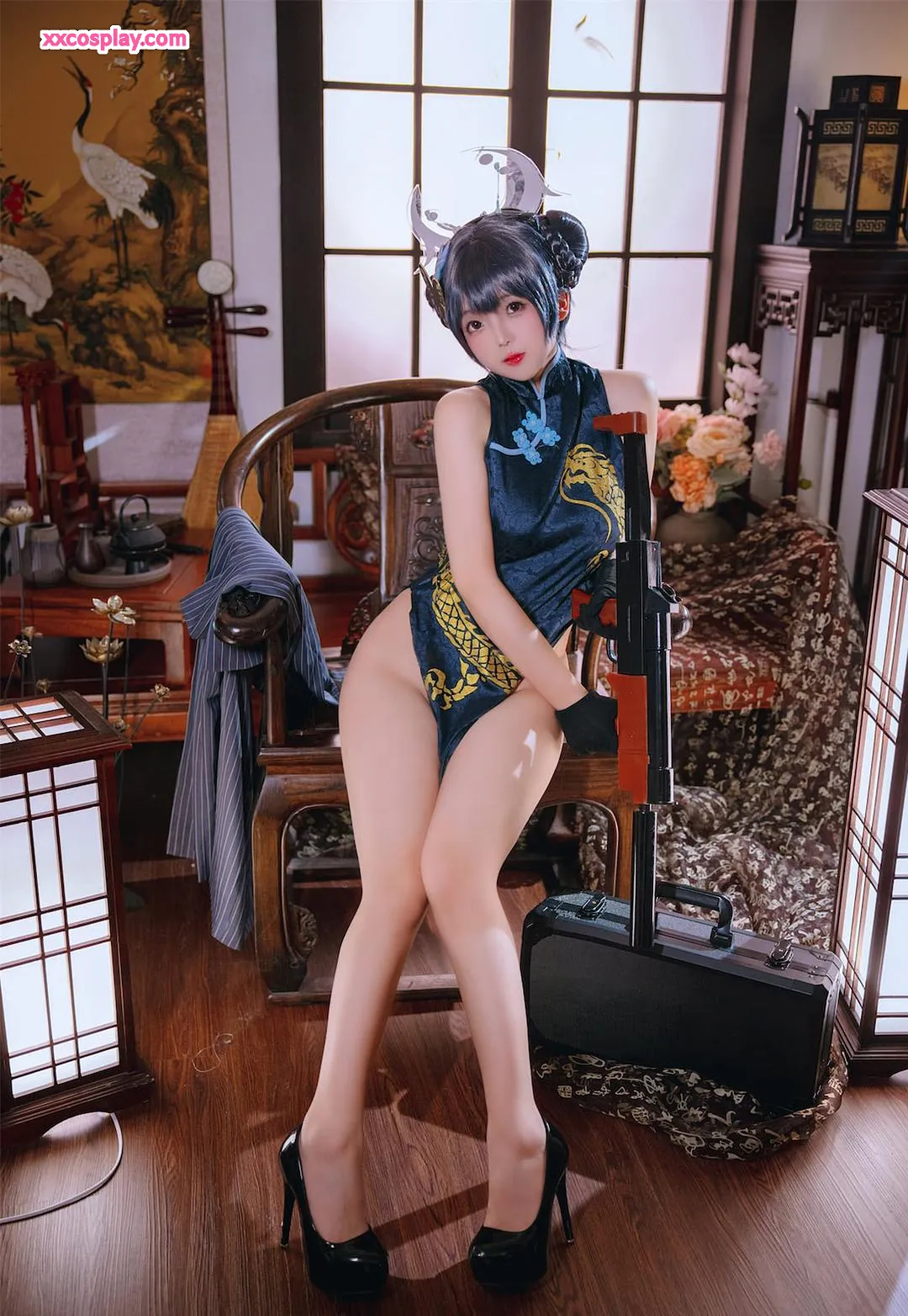 Ri Najiao as Hina - Blue Archive